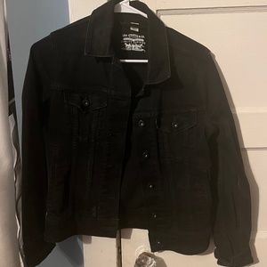Levi's Black Denim Trucker Jacket Woman’s small